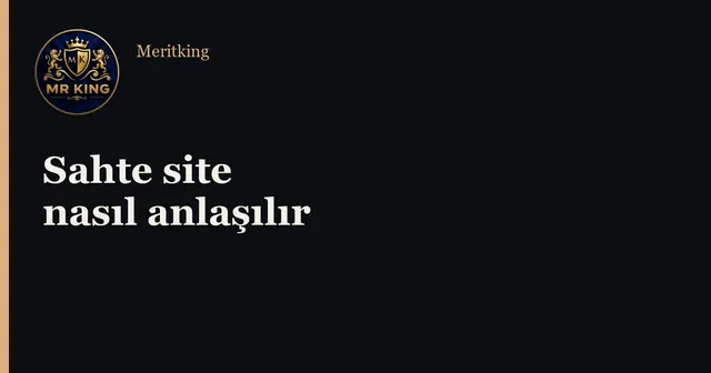 Sahte site kapağı